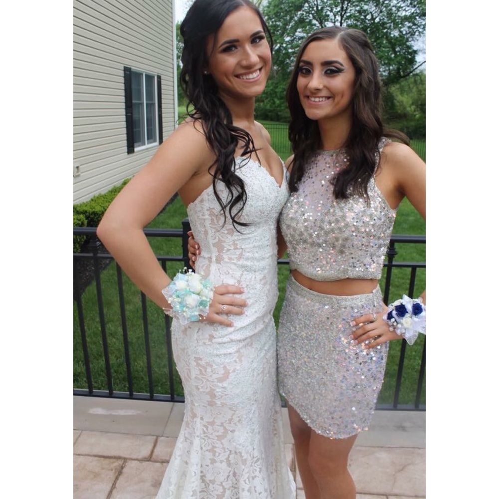 Long mermaid prom dress- JOVANI